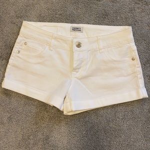 White shorts